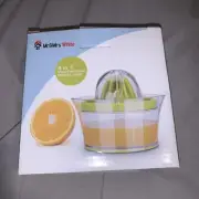 Multifunctional Manual 4 In 1 Squeezer Citrus Vegetable Fruit Hand Juicer Green