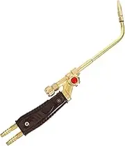 OSALADI Turbo Torch Tips Welding Torch Head Igniter Copper Golden