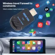 For Apple iOS Android Auto Plug and Play Type-C/USB New Mini 2 in 1 Box Carplay