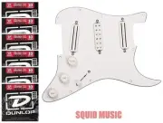 Seymour Duncan Dave Murray Pickguard White Hot Rails & JB Jr. ( 6 STRING SETS )