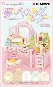 Re-Ment Miniature Sumikko Gurashi Dream makeup Dresser 6 Type Complete Box Set J