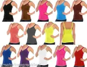 Womens TANKTOP Mopas WRINKLED CAMISOLE Lace Straps ONE SIZE TWC306 Fits S,M,L,XL
