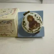 Trinket Box - The Beatrice Collection, Bailey The Honey Bear - 1999