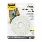 Scotch Foam Mounting Tape 4013 Cft Box Of 6
