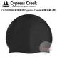 探險家戶外用品㊣CG5008BK 賽普勒斯Cypress Creek 矽膠泳帽 (黑) 成人款 沙灘 游泳 戲水 泡湯 游泳池 矽膠材質 泳帽
