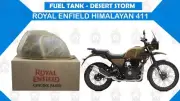 Royal Enfield "Fuel Tank Sticker Desert Strom Himalayan 411"