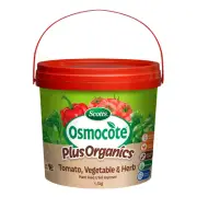 scotts osmocote plus organics 1 5kg tomato vegetable herb and plant food soil i