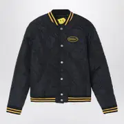[Off-White™] Black/yellow nylon bomber jacket 12 Y Black