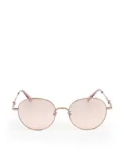 Pink Gradient Round Sunglasses