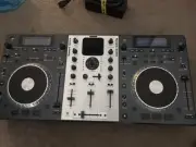 Numark MixDeck DJ System mixer dual double CD Ipod USB dock BRAND NEW