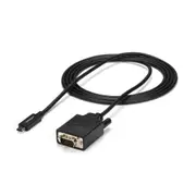 StarTech CDP2VGAMM2MB video cable adapter 2m USB Type-C VGA (D-Sub) Black