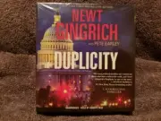 (GET4) +AUDIOBOOK Duplicity: Pete Earley and Newt Gingrich (12 CD, Unabridged)