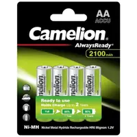 在飛比找友和YOHO優惠-Camelion AlwaysReady 充電池四粒裝 AA