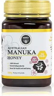 Manuka Honey MGO 263+ | Raw, Organic, Pure Honey for Daily Wellness & Energy | Natural Sweetener & Health Boost | Rich in Nutrients, Delicious, Exotic Creamy Flavor | (500g)