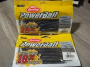 2 Packs Berkley 5.25" General Stick Worm Soft Fishing PowerBait Watermelon Candy