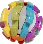 Toddler Puzzle Ball - Rainbow Building Ball Kids Toys,Thinking Training Assembly Colorful Building Game for 3 4 5 6 Years Old Boys Girls