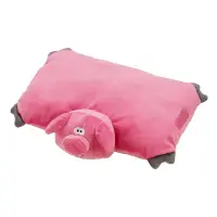 在飛比找松果購物優惠-【Go Travel】粉紅豬可愛造型枕 (10折)