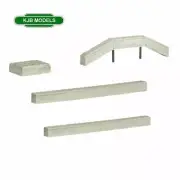 BNIB OO Gauge Bachmann Scenecraft 44-0507 Lineside Cable Troughs and Catchpits