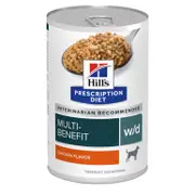 Hill's Prescription Diet w/d Multi-Benefit Canned Dog Food - 12 x 370g cans