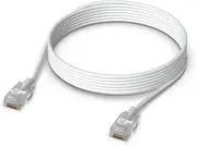 Ubiquiti UACC-Cable-Patch-EL-3M-W Networking Cable Translucent,White Cat6