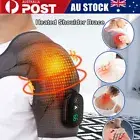 Heated Shoulder Massager Brace Massage Rotator Cuff Support Compression Wrap AU
