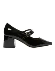 [Sandler] Isabel Heeled Shoes in Black Patent Leather