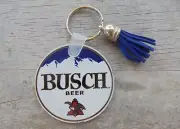 BUSCH BEER W/TASSLE key chain