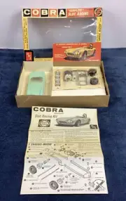 AMT Cobra Roadster Slot Stars Racing Kit 1/25 Car Model Kit RARE