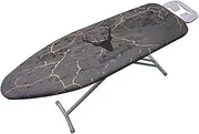 Ironing Board Cover, Large Marble Pattern, Dacron Padded Design for Enhanced Heat Resistance, Fits Standard Ironing Boards