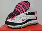 Women's Nike Air Max 98 Watermelon Pink White Green Black CI3709-101 sz 5.5