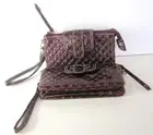 Swinton Quilted Sling Organizer Clutch Wallet Case Hand & Shoulder Strap