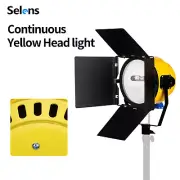 Selens Continuous Lighting Yellow Headlight 2000W for Film Photography Studio