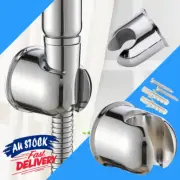 Shower Head Bracket Wall Hang For Hand Held Holder Zinc Alloy Hose Round