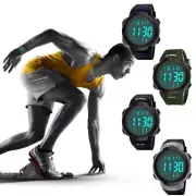 Men's Sports Digital Watch - 30m Waterproof- Sports Watch With Track Smart Watch