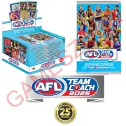 2025 AFL Teamcoach Footy Cards Trading Card Team Coach Sealed Card Box