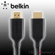 Belkin ProHD High Speed HDMI Cable with Ethernet 4K Ultra HD Compatible Gold 1M
