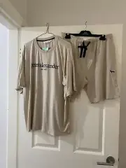 Peter Alexander Mens Pyjama Set Neutral Medium