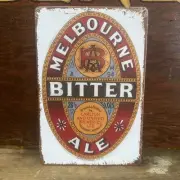 Melbourne Bitter Ale Repro Small Tin Sign