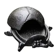 [Generic] Animal Figurine Key Tray - Iron Ladybug Key Box Retro Key Bowl,Animal Statue Jewelry Box Rustproof Candy Dish for Entryway & Desktop
