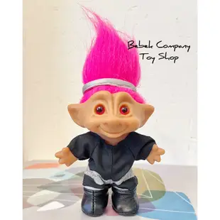 愛心 1980 VTG Troll Doll Gem trolls 醜娃 巨魔娃娃 幸運小子 寶石系列