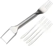 Watermelon Cutter - Stainless Steel Watermelon Slicer Tool | Double Ended Fruit Cutting Fork for Home Restaurant Bar