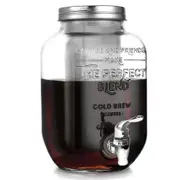 1 Gallon Cold Brew Coffee Maker With Extra-thick Glass Carafe-premium Iced Coffee Maker, Cold Brew
