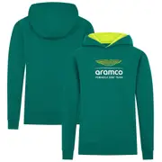 Aston Martin Aramco F1 Logo Hoodie - Kids