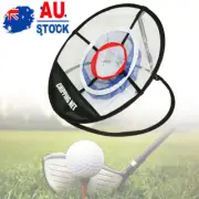 Golf Chipping Pitching Cages Mat Training Practice Net Aid^^Tool Outdoor Indoor