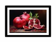 Pomegranate Painting Art Framed print