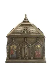 Catholic Chapel Keepsake Trinket Box