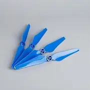 8PCS 9450S Propeller, for DJI, for Phantom, 4 Pro Advanced Drone Quick Release Blades Replacement Props with Mount Base Spare Parts Propeller Prop(Blue)