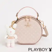 在飛比找momo購物網優惠-【PLAYBOY】圓筒斜背包 BALLERINA芭蕾兔系列(