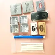 Artist's Erasers 11 Lot Staedtler Faber-Castel Utrecht PrismaColor Lyra kneaded