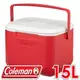 【Coleman 美國 15L EXCURSION 美利紅冰箱】行動冰箱/冰桶/露營冰箱/保冷箱/ CM-27860